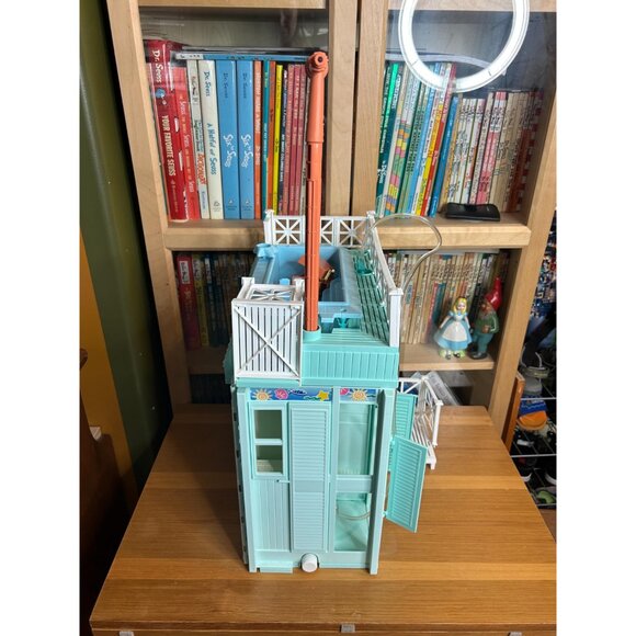 1999 90s vintage Barbie beach bungalow house doll no assesories INCOMPLETE - Picture 4 of 10